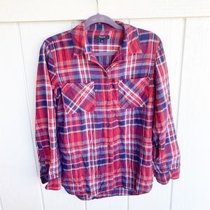 🚘MOVING🚘 Madewell Ex-Boyfriend Shirt Kentwood M
